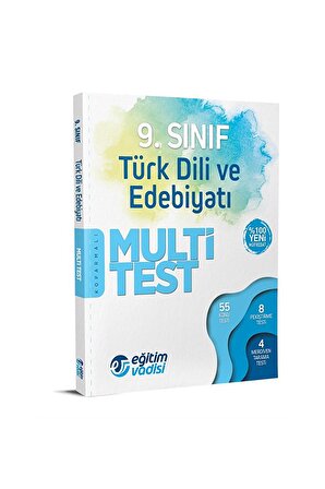 Eğitim Vadisi 9. Sınıf Türk Dili ve Edebiyatı Multi Test Soru Bankası