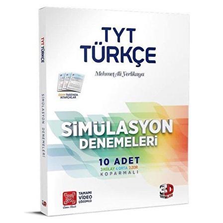 3D TYT SİMÜLASYON TÜRKÇE DENEMELERİ