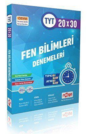 NEGO TYT FEN BİLİMLERİ 20X30 BRANŞ DENEME