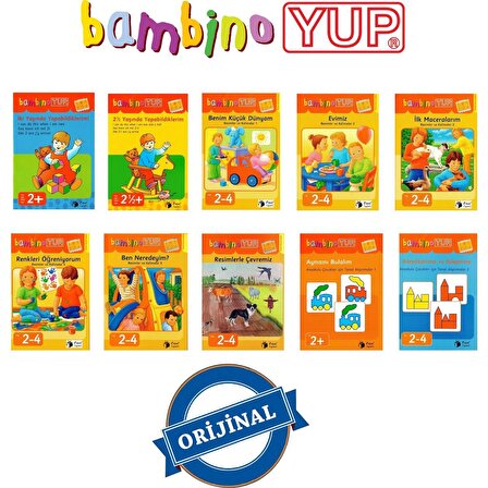 Bambino Görsel Dikkat ve Algı Geliştirme Eğitim Seti / 2+ Yaş - Kolektif - Önel Yayınları