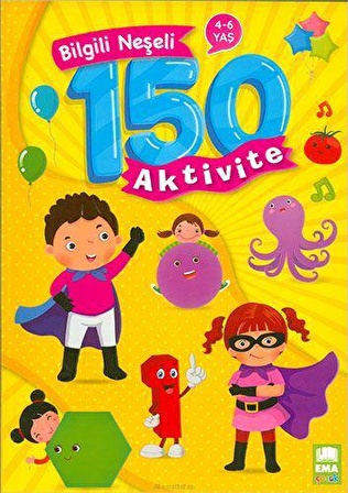 Bilgili Neşeli 150 Aktivite Ema Çocuk