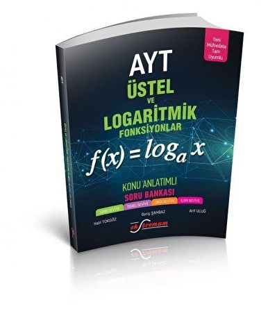 EKSTREMUM AYT ÜSTEL VE LOGARİTMİK FONKSİYONLAR KONU ANLATIMLI SORU BANKASI