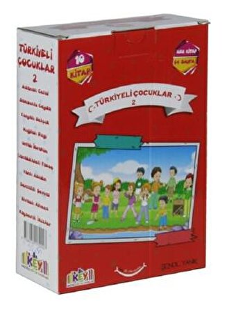 Türkıyeli Çocuklar 2 / 10 Kitap - Şenol Yanık - Kaliteli Eğitim Yayınları