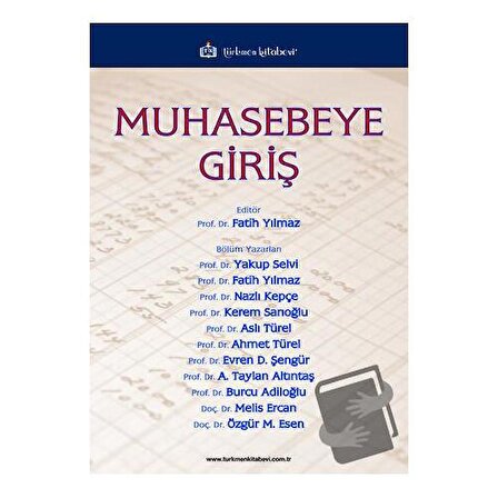 Muhasebeye Giriş / Türkmen Kitabevi / Kolektif