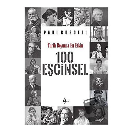 Tarih Boyunca En Etkin 100 Eşcinsel / A7 Kitap / Paul Russell