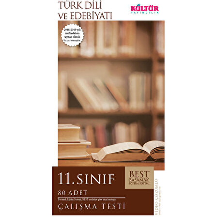 Kültür Yayınları 11. Sınıf Türk Dili Ve Edebiyatı Best Çalışma Testi