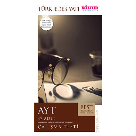Kültür Yayınları AYT Türk Edebiyatı Best Çalışma Testi