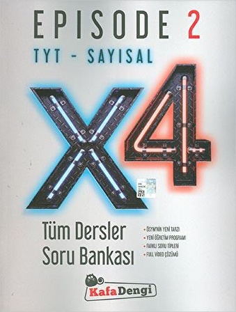 Kafadengi TYT Sayısal X4 Tüm Dersler Soru Bankası Episode - 2