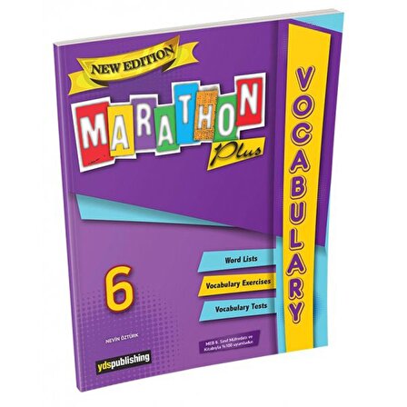 Yds Publishing 6.Sınıf Marathon Plus Grade Vocabulary Book