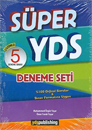 Süper YDS 5li Deneme Seti YDS Publishing