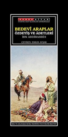 Bedevi Araplar Özdeyiş ve Adetleri