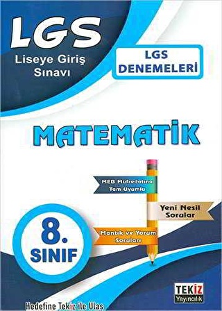 Tekiz 8.Sınıf LGS Matematik Denemeleri