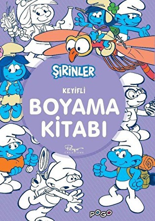 Şirinler - Keyifli Boyama Kitabı - Kolektif