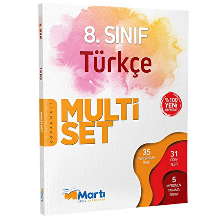 Martı Yayın 8.Sınıf Türkçe Multi Set