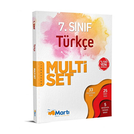Martı Yayın 7.Sınıf Türkçe Multi Set