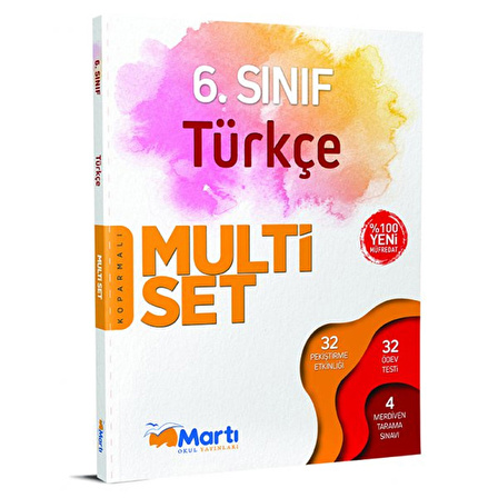 Martı Yayın 6.Sınıf Türkçe Multi Set