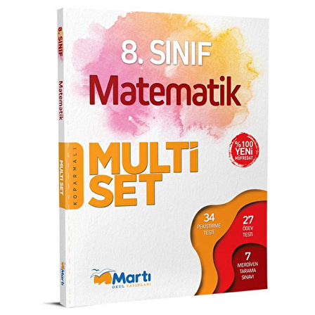 Martı Yayın 8.Sınıf Matematik Multi Set