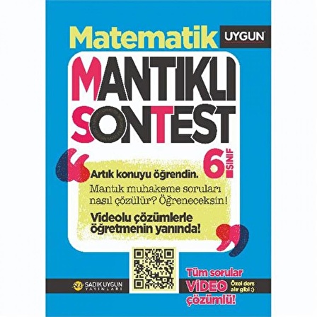 6.Sınıf mantıklı Son Test Matematik Soru Bankası