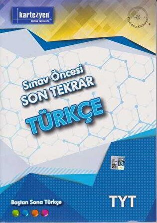 Kartezyen TYT Sınav Öncesi Son Tekrar Türkçe