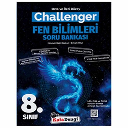 KAFADENGİ 8.SINIF CHALLENGER FEN BİLİMLERİ SORU BANKASI