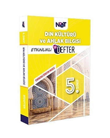 5. Sınıf Din Kültürü Ve Ahlak Bilgisi Etkinlikli Bi Defter