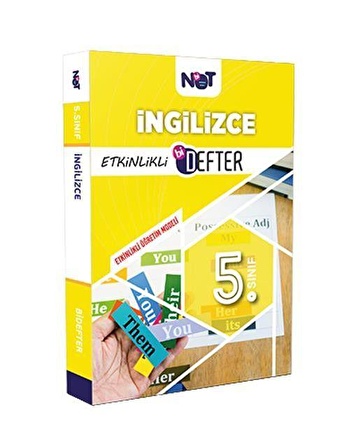 5. Sınıf İngilizce Etkinlikli Bi Defter