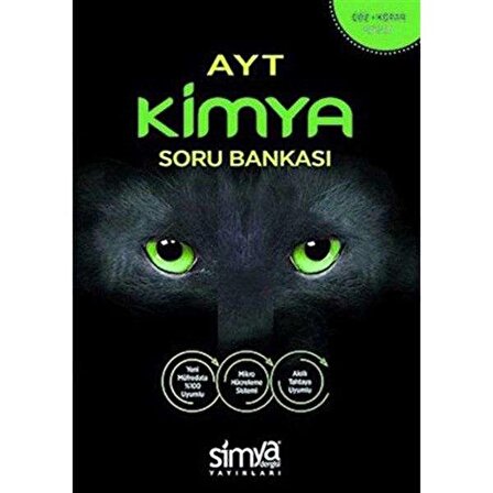 Simya Yayınları Tyt-Ayt Kimya Soru Bankası (Ayt)