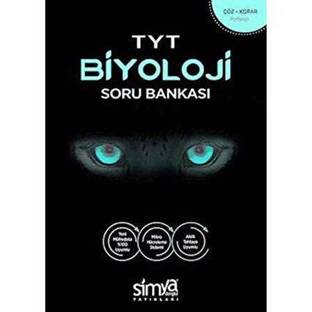 Simya Yayınları Tyt-Ayt Biyoloji Soru Bankası (Tyt)