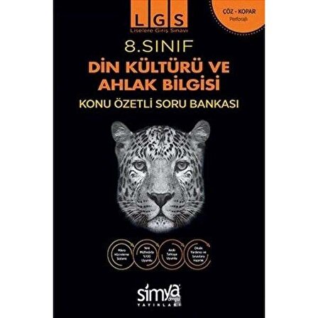 Simya Yayınları 8.Sınıf Din Kültürü Ve Ahlak Bilgisi (Konu Özetli Soru