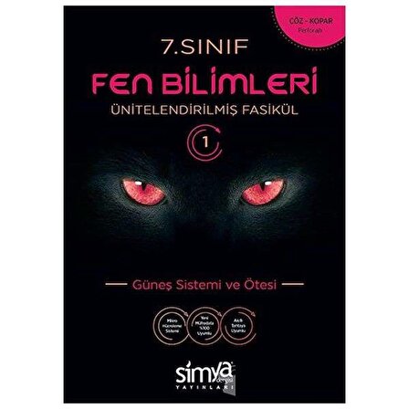 Simya Yayınları 7.Sınıf Fen Bilimleri Ünitelendirilmiş Fasikül 2