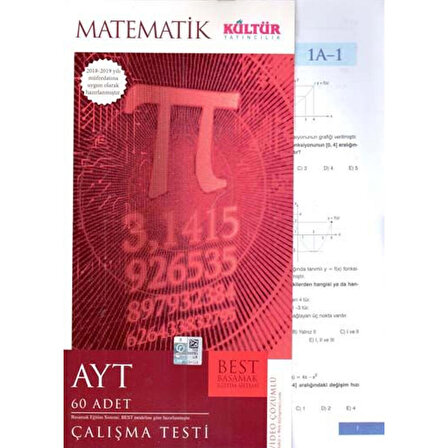 Kültür Yayınları AYT Matematik Best Çalışma Testi