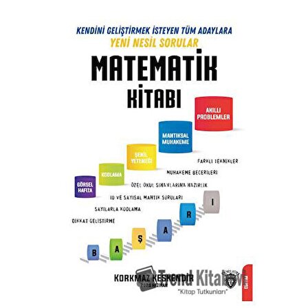 Matematik Kitabı Kendini Geliştirmek İsteyen Adaylara Yeni Nesil Sorular 2020 /