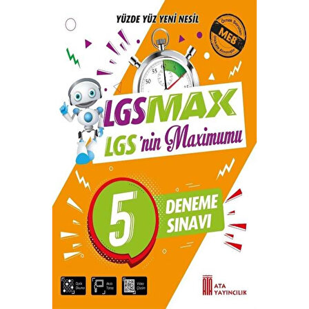 Ata Yayınları 8. Sınıf LGS Max 5'li Deneme Sınavı