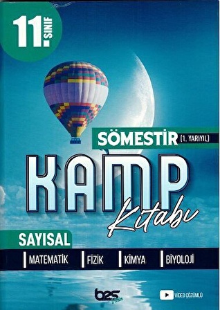 11. Sınıf Sayısal Sömestır 1. Dönem Kamp Kitabı