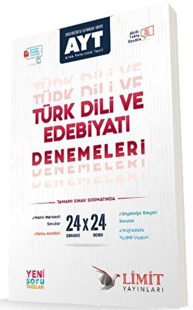 Ayt Türk Dili Ve Edebiyatı 24'lü Deneme Limit Yayınları