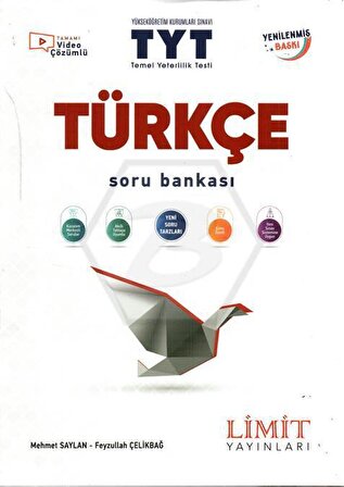 Limit 2022 TYT Türkçe Soru Bankası