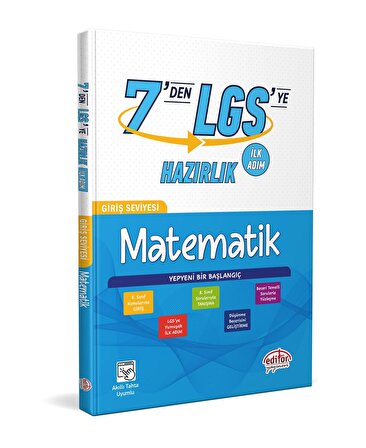 Editör 7'den LGS' ye Matematik Hazırlık İlk Adım Editör Yayınevi