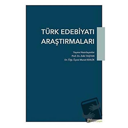Türk Edebiyatı Araştırmaları / Hiperlink Yayınları / Kolektif