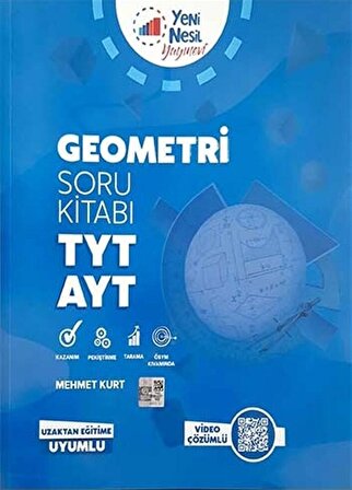 Yeni Nesil YKS TYT AYT Geometri Soru Kitabı