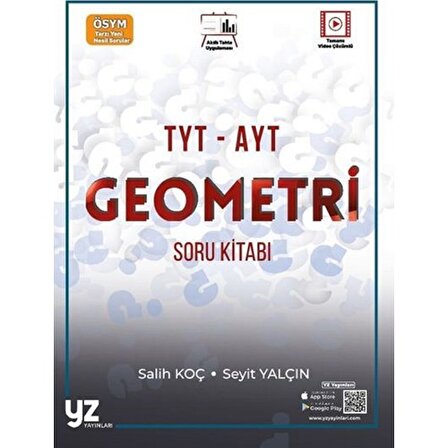 YZ TYT AYT Geometri Soru Kitabı YZ Yayınları