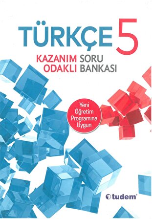 Tudem Yayınları 5.Sınıf Türkçe Kazanım Odaklı Soru Bankası