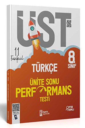 İsem Yayınları 8.Sınıf LGS Türkçe 11 Fasikül Ünite Sonu Performans Testi
