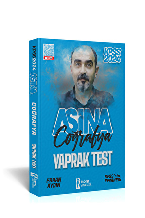 İsem Coğrafya Çek K. Yaprak Test 2024 KPSS