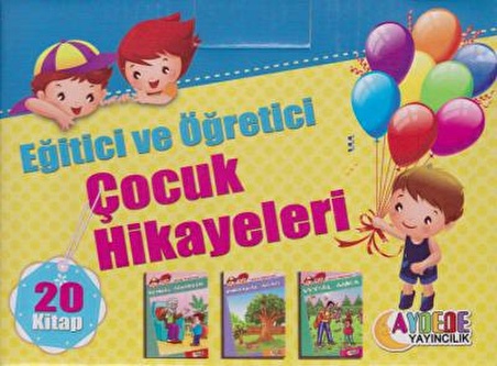 Eğitici ve Öğretici Çocuk Hikayeleri Dizisi 20 Kitap Aydede Yayıncılık