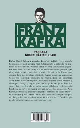 Taşrada Düğün Hazırlıkları - Franz Kafka - Maviçatı Yayınları