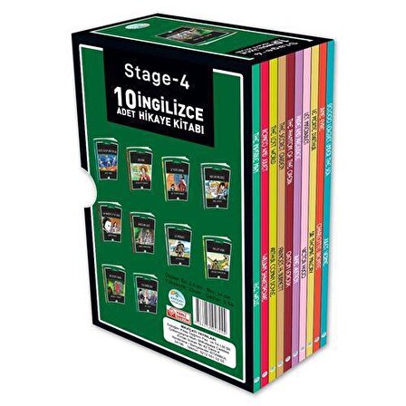 Stage 4 İngilizce Hikaye Seti (10 Kitap Takım)