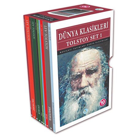 Tolstoy Set-1 Dünya Klasikleri Maviçatı Yayınları