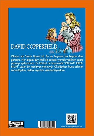 David Copperfield - Charles Dickens - Maviçatı Yayınları