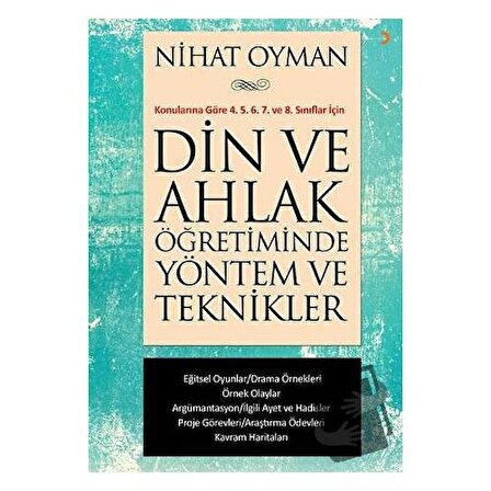 Din ve Ahlak Öğretiminde Yöndem ve Teknikler / Cinius Yayınları / Nihat Oyman
