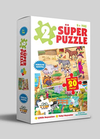 0-6 Yaş Yayınları Sanat 40 Parça Çocuk Puzzle